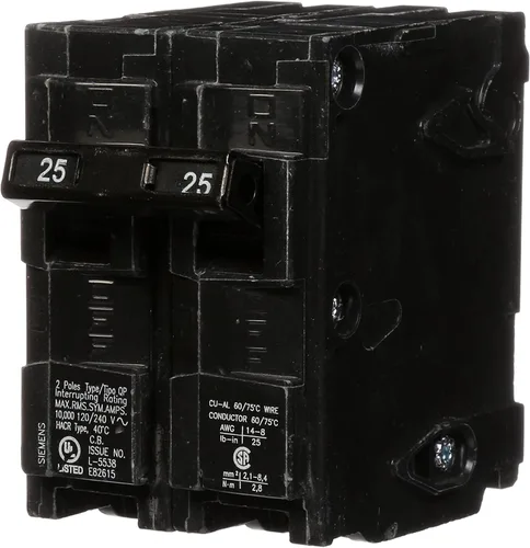 Vista 27 de Disyuntor Q220 tipo QP de doble polo de 20 amperios