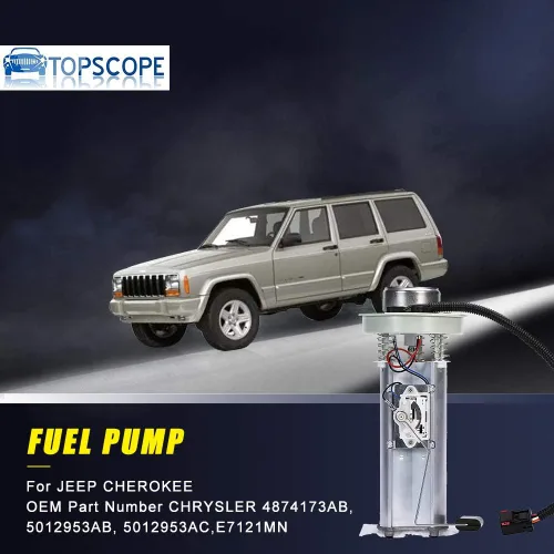 Vista 6 de FP7121MN juego para módulo de bomba de combustible E7121MN para 1997 – 2000 Jeep Cherokee 2.5l-l4, 1997 – 2001 Jeep Cherokee 4.0l-l6