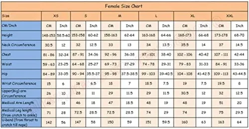 Vista 2 de Traje de látex de goma natural con pecho inflable para mujer, negro, talla XXL