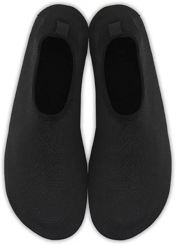 Vista 5 de WateLves Zapatos de agua para mujeres y hombres y niños, calcetines de secado rápido, para playa, natación, surf, yoga, ejercicio