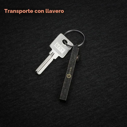 Vista 7 de CIVIVI Pinzas de precisión para espinas, pinzas retráctiles en llavero para hombres y mujeres EDC, pinzas Tac-N-Tweeze con funda de cuero diseñadas