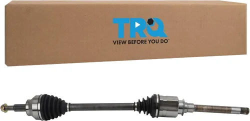 Vista 123 de TRQ Conjunto de eje CV delantero del lado del conductor o del pasajero Compatible con Subaru Crosstrek 2016-2017 2014-2015 XV Crosstrek Para