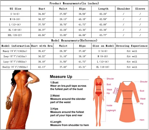 Vista 5 de Vestido largo de ganchillo sexy para mujer sin mangas de malla transparente sin espalda tejido de punto para la playa bikini