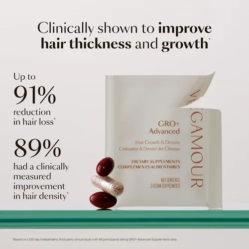 Vista 4 de VEGAMOUR GRO+ Suplementos avanzados para el crecimiento y la densidad del cabello