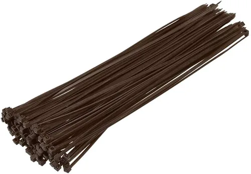 Vista 23 de uxcell Bridas para cables de nailon con cierre automático de 4 pulgadas, color azul cielo, 100