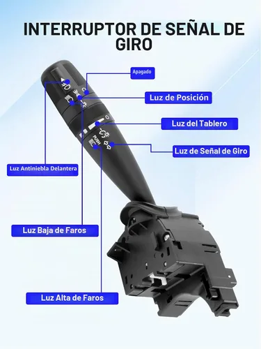 Vista 3 de CBS1703 Interruptor de señal de giro Fit JK MK KK XK WK