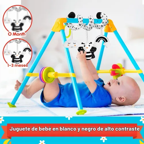 Vista 2 de GKDOMS Espiral colgante asiento de coche y cochecito actividad bebé juguete