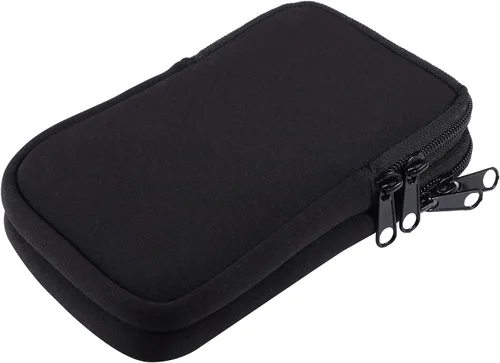 Vista 8 de Funda universal de neopreno de doble capa para teléfono celular, funda con cierre para cinturón para iPhone 17 16 15 14 13 12 11 Pro Max Samsung