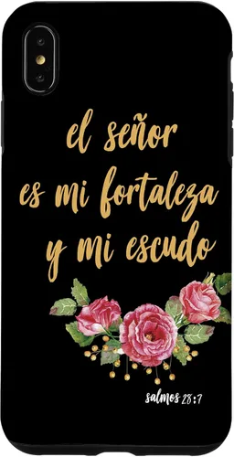 Vista 10 de Carcasa para iPhone 11 Salmos El Señor Es Mi Fortaleza Biblia Cristiana