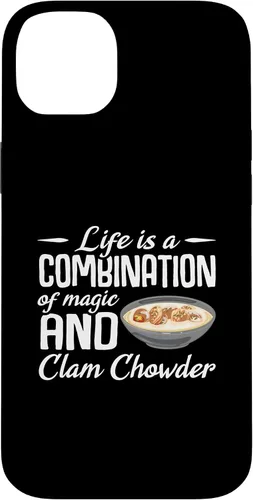Vista 15 de iPhone 16 Life is a combination of magic and Clam Chowder Case