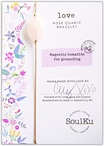 Vista 7 de SoulKu Pulseras All One, joyería de piedras preciosas curativas hechas a mano, joyería de motivación para mujeres, cordón de nailon con tapón