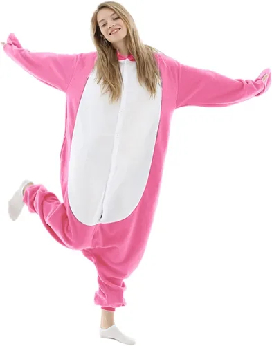 Vista 3 de Pijama mameluco de tiburón para mujer, disfraz de tiburón