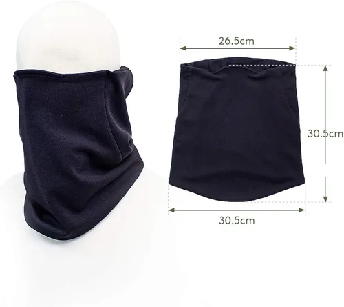 Vista 4 de TAKODA Unisex lavable cuello polaina máscara bandana cara cubierta facial transpirable al aire libre