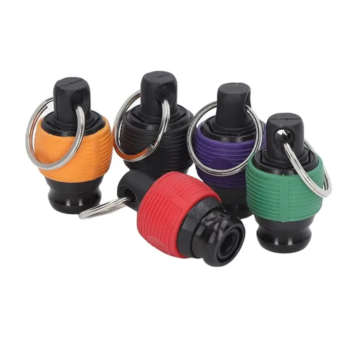 Vista 4 de 6pcs 1/4in Socket Bit Holder Portable Destornillador Llavero Herramienta para uso al aire libre