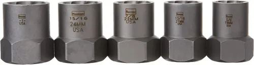 Vista 3 de IRWIN HANSON 54125 - Juego de extractor de tuercas (5 piezas)