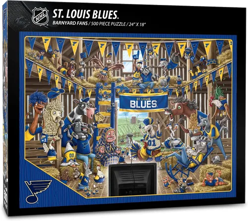 Vista 11 de YouTheFan NHL Barnyard Fans - Rompecabezas de 500 piezas