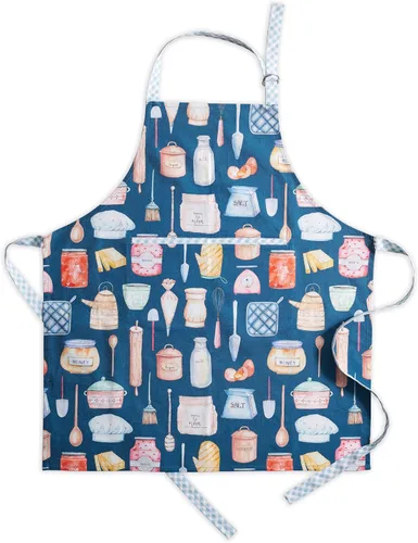 Vista 614 de Maison d' Hermine Delantales para mujer con bolsillo, 100% algodón (27.50 x 31.50 pulgadas)