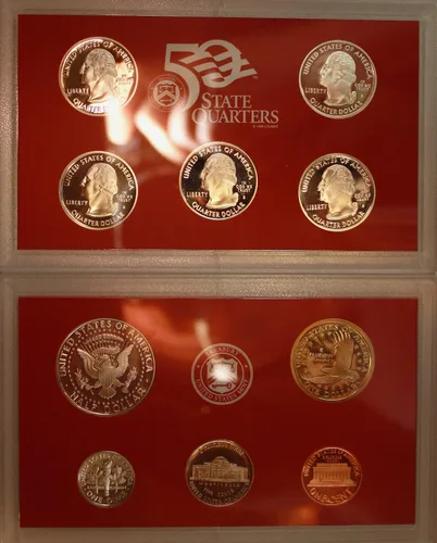 Vista 4 de 2006 S Silver Proof Set in Original US Government Packaging
