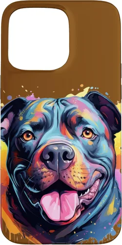 Vista 31 de American Bully Portrait - Funda para iPhone 17