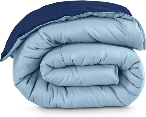 Vista 14 de Bare Home serie 1800 Edredón para niños, extralargo, con relleno sintético, muy suave, calor en todas las estaciones, tamaño individual/individual