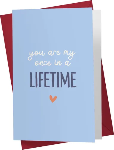 Vista 11 de Karto Sweet Birthday Card for Husband Him - Each Day Large 5.5x8.5 in, for Spouse Partner, with Envelope