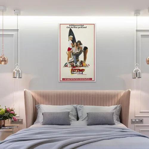 Vista 8 de Pósteres de películas retro de Fast Times at Ridgemont High Retro de los años 80, impresión artística para pared, pintura fotográfica, póster