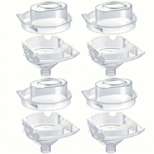 Vista 10 de Remerry 1 embudo de repuesto compatible con Baby Brezza Formula Pro Advanced piezas de repuesto embudo y cubierta compatible con dispensador