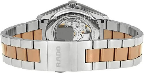 Vista 3 de Rado Hipercromo plata dial cerámica SS reloj automático señoras R32980102, plateado, Moderno