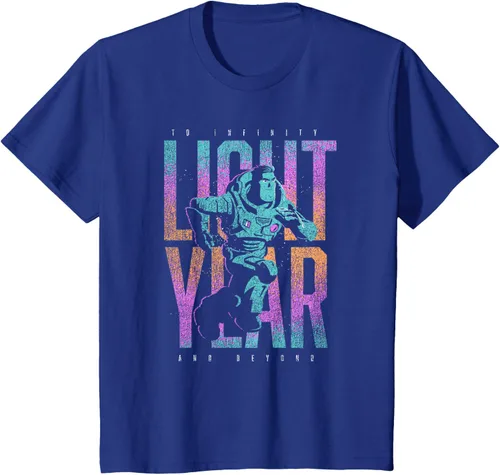 Vista 38 de Disney Pixar Lightyear Buzz Lightyear To Infinity And Beyond Camiseta, Negro