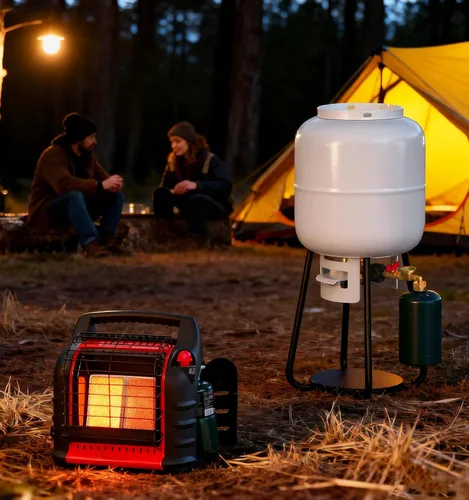 Vista 7 de CALPOSE Adaptador de Recarga de Propano con Válvula y Medidor, Llena Botellas de 1 Libra desde Tanque de 20 Libras, Compatible con Tanque de Propano