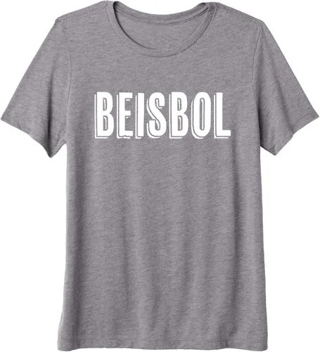 Vista 14 de Beisbol Baseball in Spanish Premium Tri-Blend T-Shirt