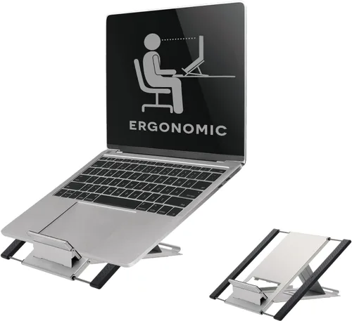 Vista 24 de Newstar NSLS075BLACK - Soporte elevado para portátil (aluminio), color negro