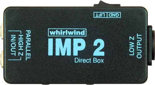 Vista 3 de Whirlwind IMP 2 Caja directa pasiva para instrumento, 1 canal