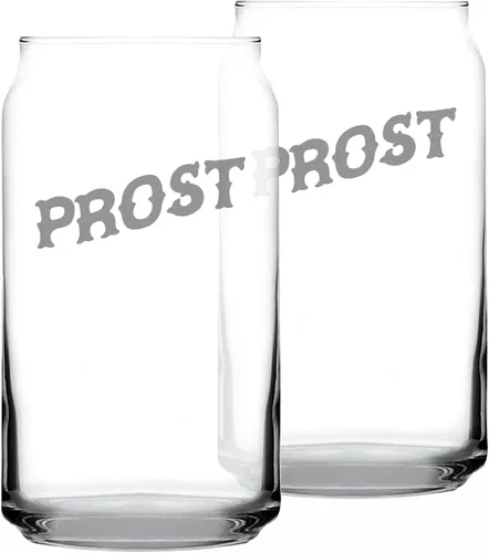 Vista 5 de Custom Prost - German Cheers - Divertidos vasos de cerveza personalizados - Decoración de fiesta temática de Alemania para hombres y mujeres - Taza