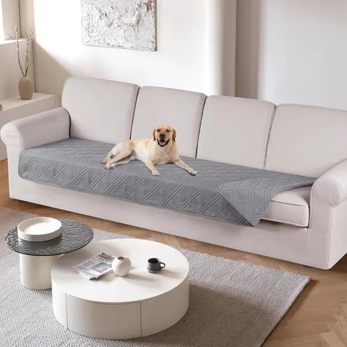 Vista 25 de TAOCOCO Funda de cojín de sofá 100% impermeable reversible, funda de asiento de sofá para perros y mascotas, funda de sofá biplaza para sofá