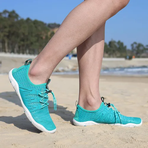 Vista 7 de Wyhan - Zapatos de agua para hombre y mujer, secado rápido, calcetines acuáticos, zapatos de buceo para playa, natación, surf, piscina, yoga