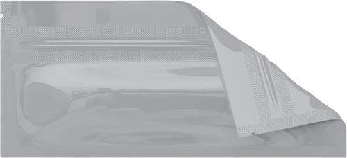 Vista 53 de Bolsas de barrera estilo Mylar – Cremallera con sellado térmico – 100 bolsas (negro brillante/transparente, 0.04 oz - 3 x 4.5 pulgadas)