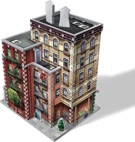 Vista 10 de Wrebbit3D Friends - Rompecabezas 3D modelo de Central Perk 440 piezas de rompecabezas reales Construye el icónico café de la exitosa serie