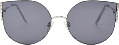 Vista 3 de Steve Madden Gafas de sol Crystal Edge para mujer