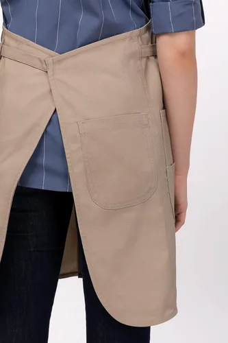 Vista 8 de Chef Works Delantal unisex Logan Bib