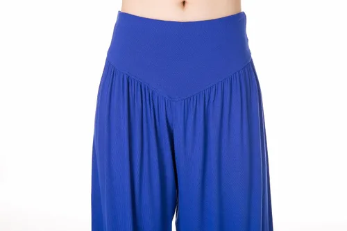 Vista 46 de Pantalones de algodón para mujer, elásticos, suaves, para yoga, deportes