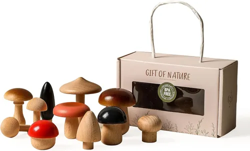 Vista 9 de Juguetes de madera para bebés, juguetes de conteo de equilibrio, juegos de matemáticas, muñecas de madera sin terminar, aprendizaje preescolar