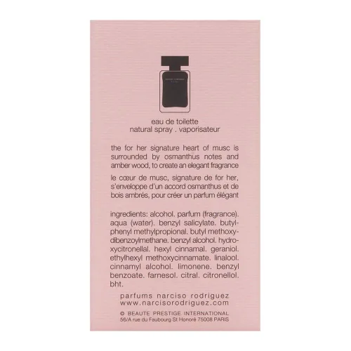 Vista 2 de NARCISO RODRIGUEZ by Narciso Rodriguez EDT SPRAY 1.6 oz para mujer