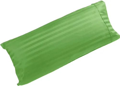 Vista 14 de Funda de almohada corporal de algodón egipcio de 300 hilos, tamaño de rayas de 20 x 54 pulgadas, funda de almohada (20 x 54 pies, beige)