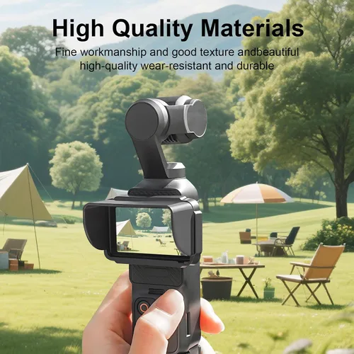 Vista 4 de Parasol de pantalla para DJI Osmo Pocket 3, protector de parasol antirreflejo, cubierta rígida de ABS para mayor visibilidad con luz brillante