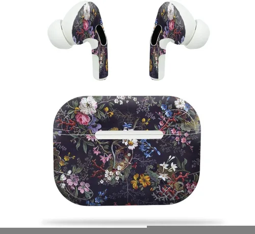 Vista 4 de MightySkins - Compatible con Apple Airpods Pro – Acanthus Funda protectora de vinilo duradera y única Fácil de aplicar, quitar y cambiar
