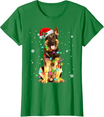 Vista 36 de Suéter de Navidad para perros de pastor alemán, suéter de Navidad para regalos de perros, Negro, S