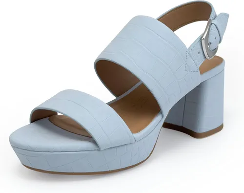 Vista 31 de Sandalias de tacón Aerosoles Camilia para mujer Natural
