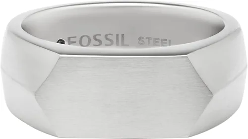 Vista 2 de Fossil Anillo de acero inoxidable para hombre