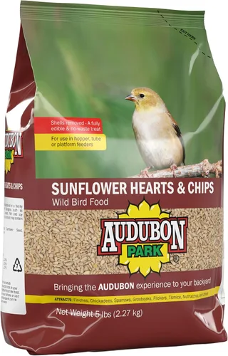 Vista 2 de Audubon Park Sunflower Hearts & Chips - Alimento para pájaros silvestres